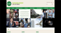 Desktop Screenshot of just-international.org